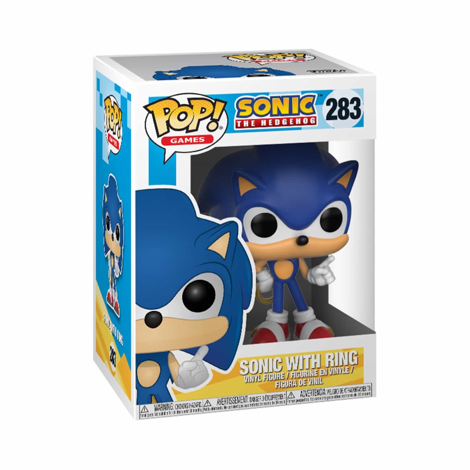 Funko Pop! Games: Sonic The Hedgehog - Sonic With Ring