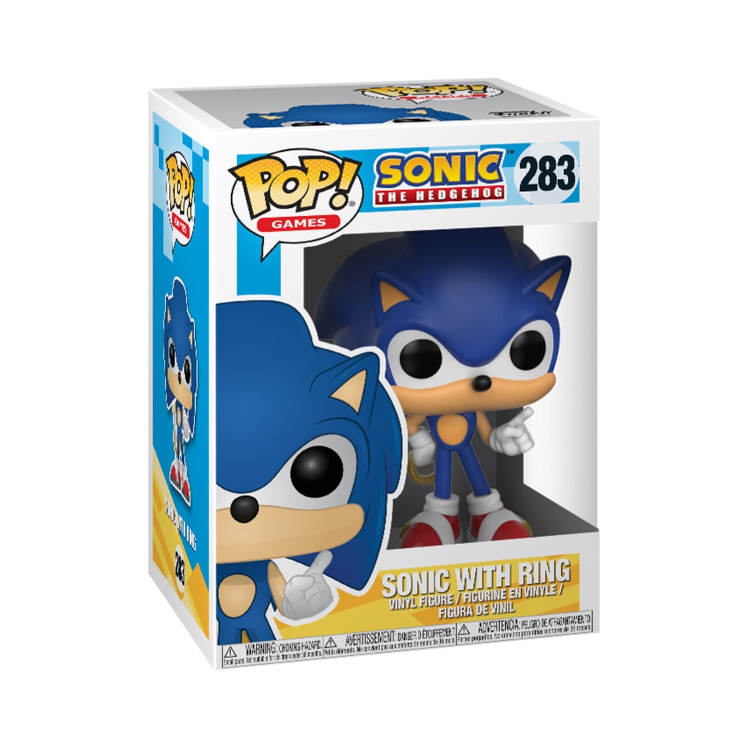 Funko Pop! Games: Sonic The Hedgehog - Sonic With Ring