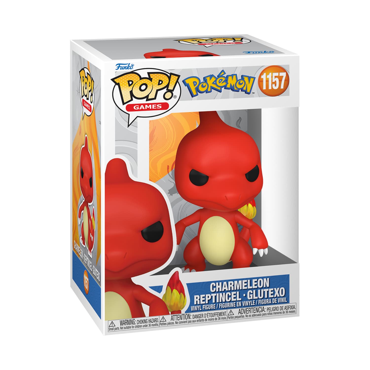 Funko Pop! Games: Pokemon - Charmeleon Reptincel Glutexo