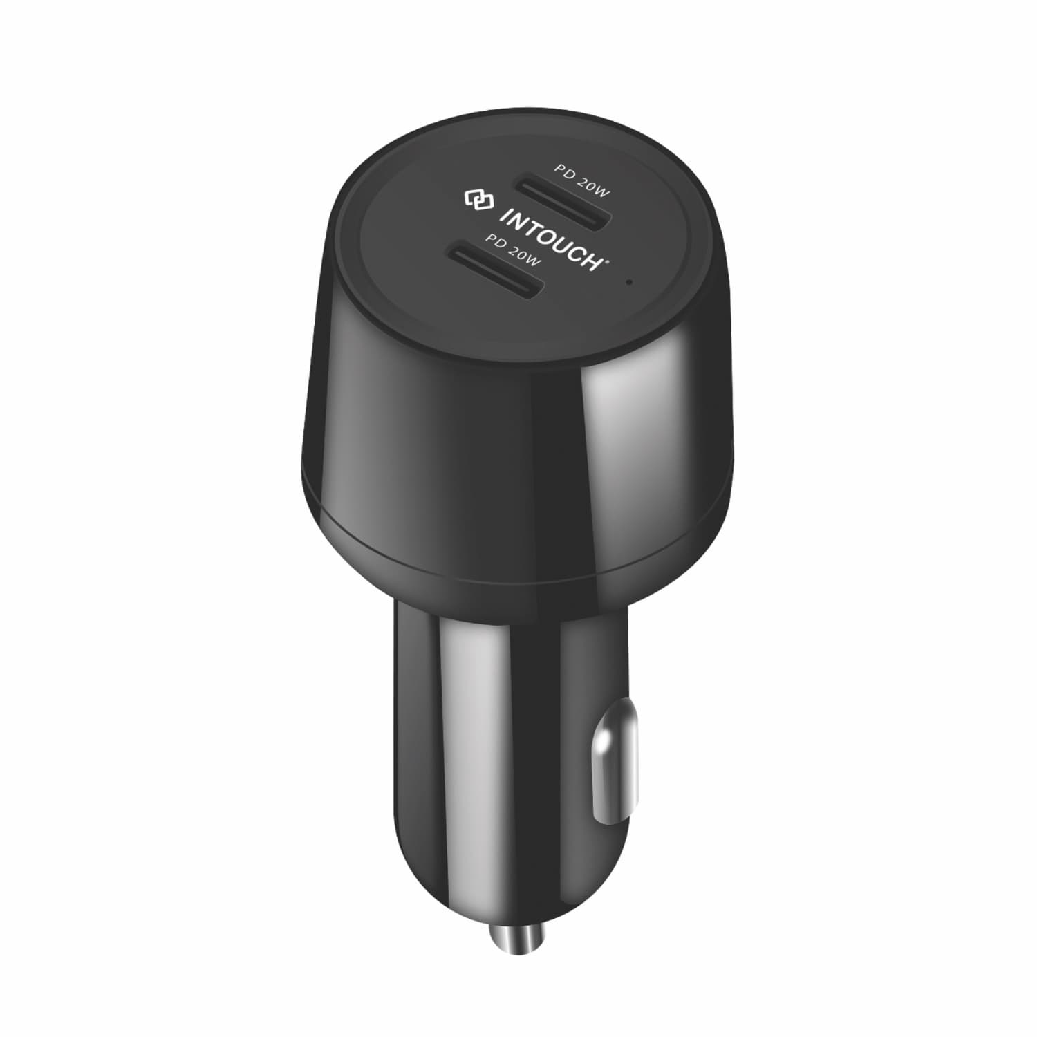 INTOUCH 2 Port PD Car Charger 40W