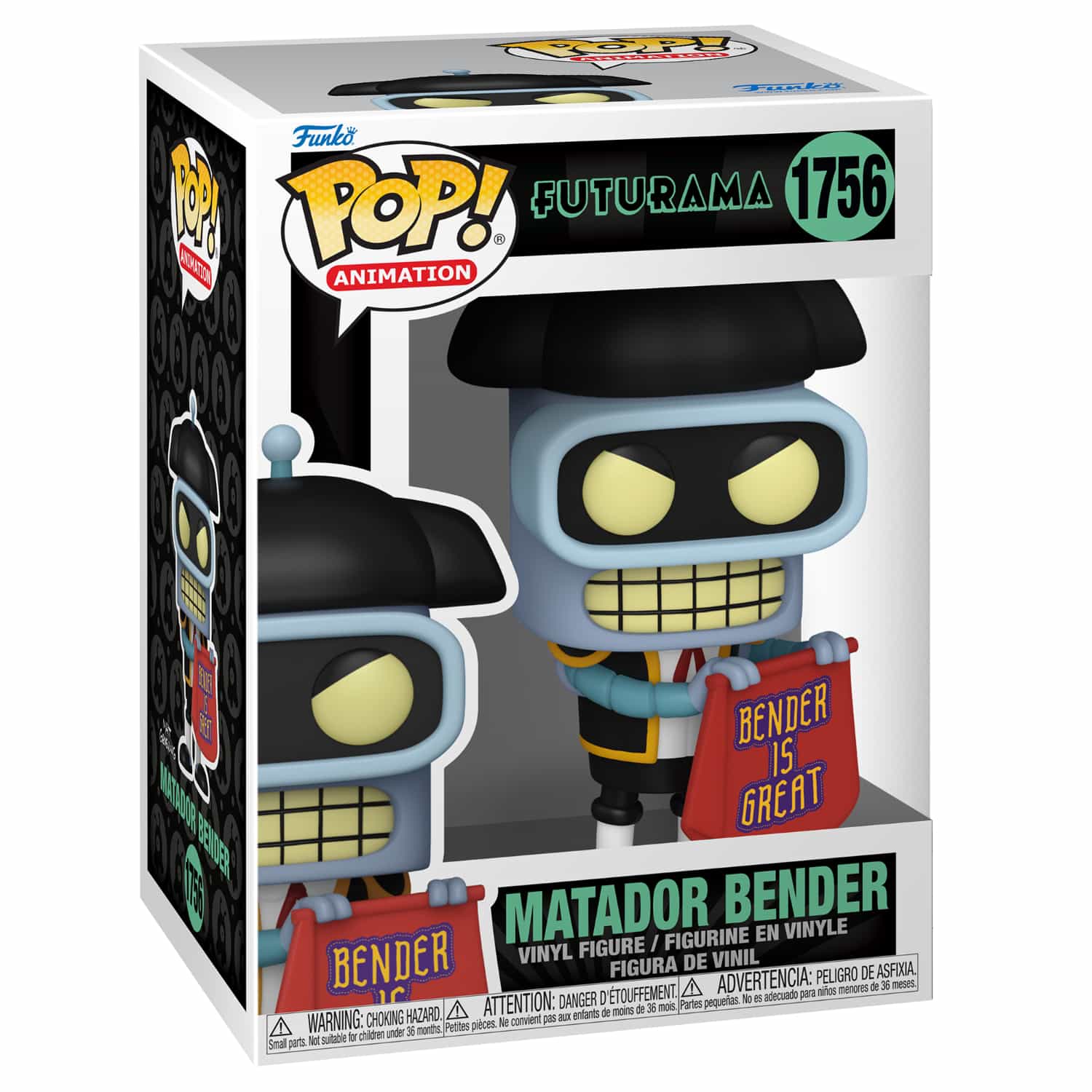 Funko Pop! Animation: Futurama - Matador Bender