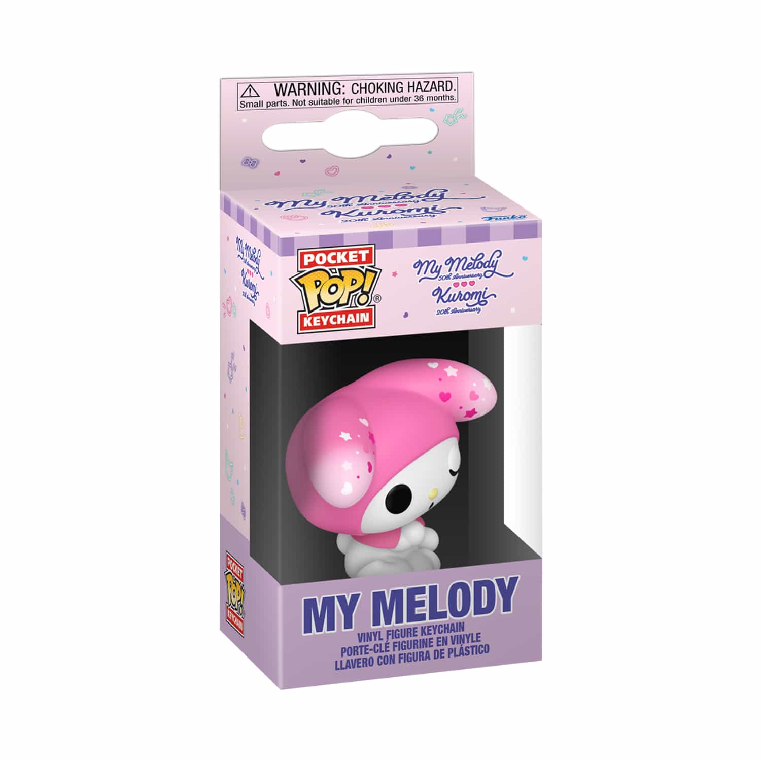 Funko Pop! Pocket Keychain: My Melody - My Melody (50th Anniversary)