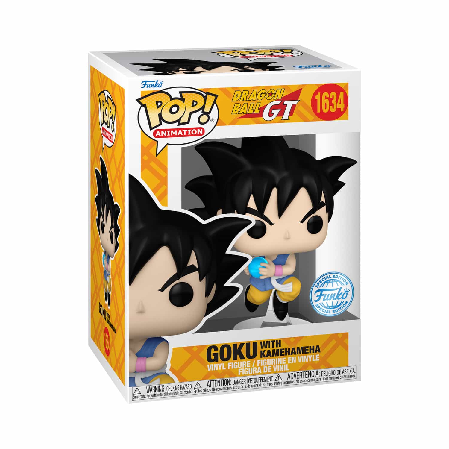 Funko Pop! Animation: Dragon Ball GT - Goku With Kamehameha (Special Edition)