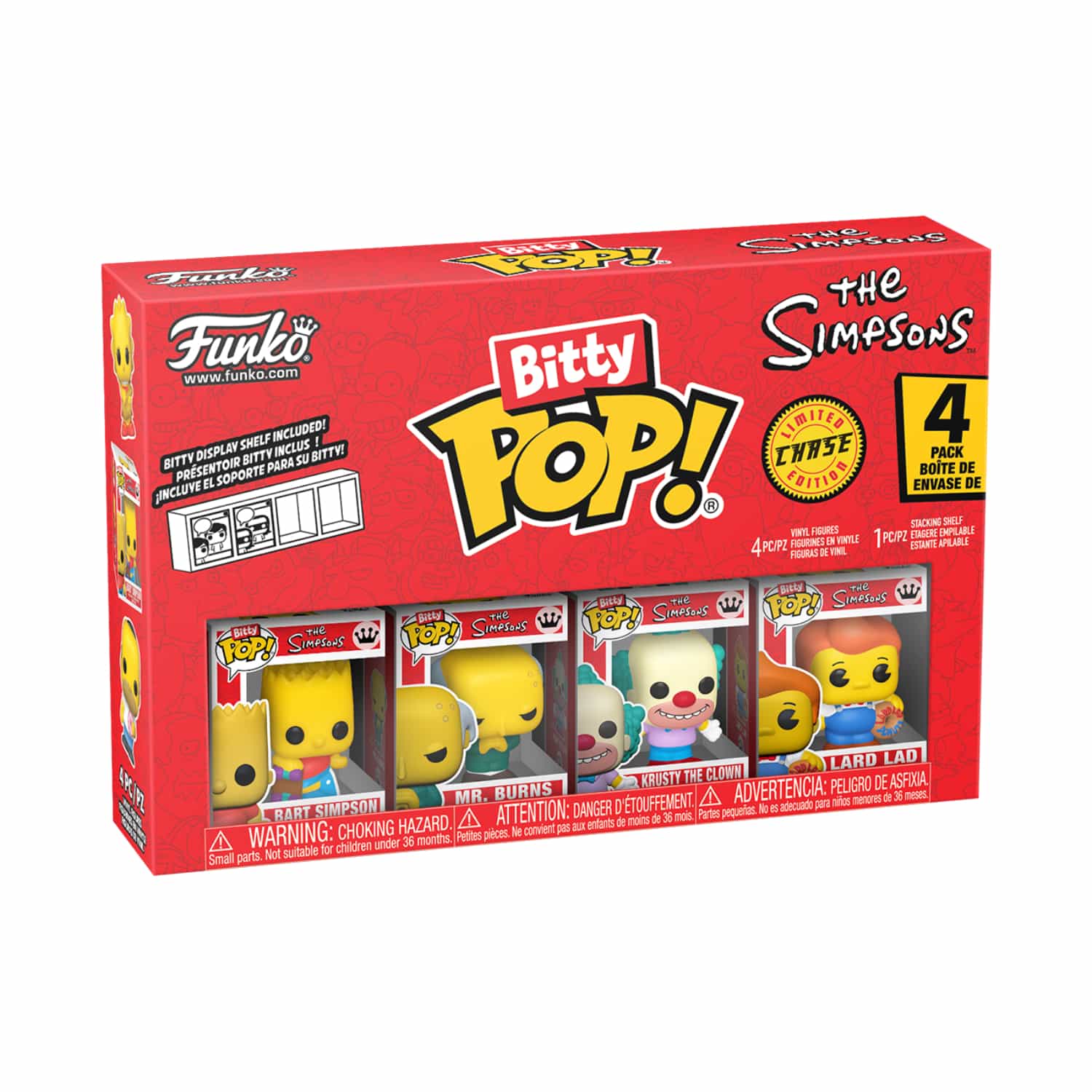 Funko Bitty Pop!: The Simpsons - Series 1 4 Pack