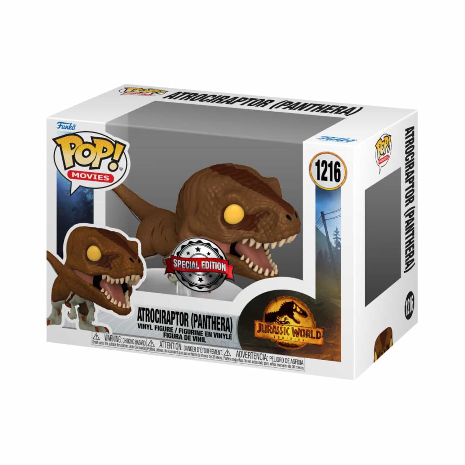 Funko Pop! Movies: Jurassic World: Dominion - Atrociraptor (Panthera)(Special Edition)