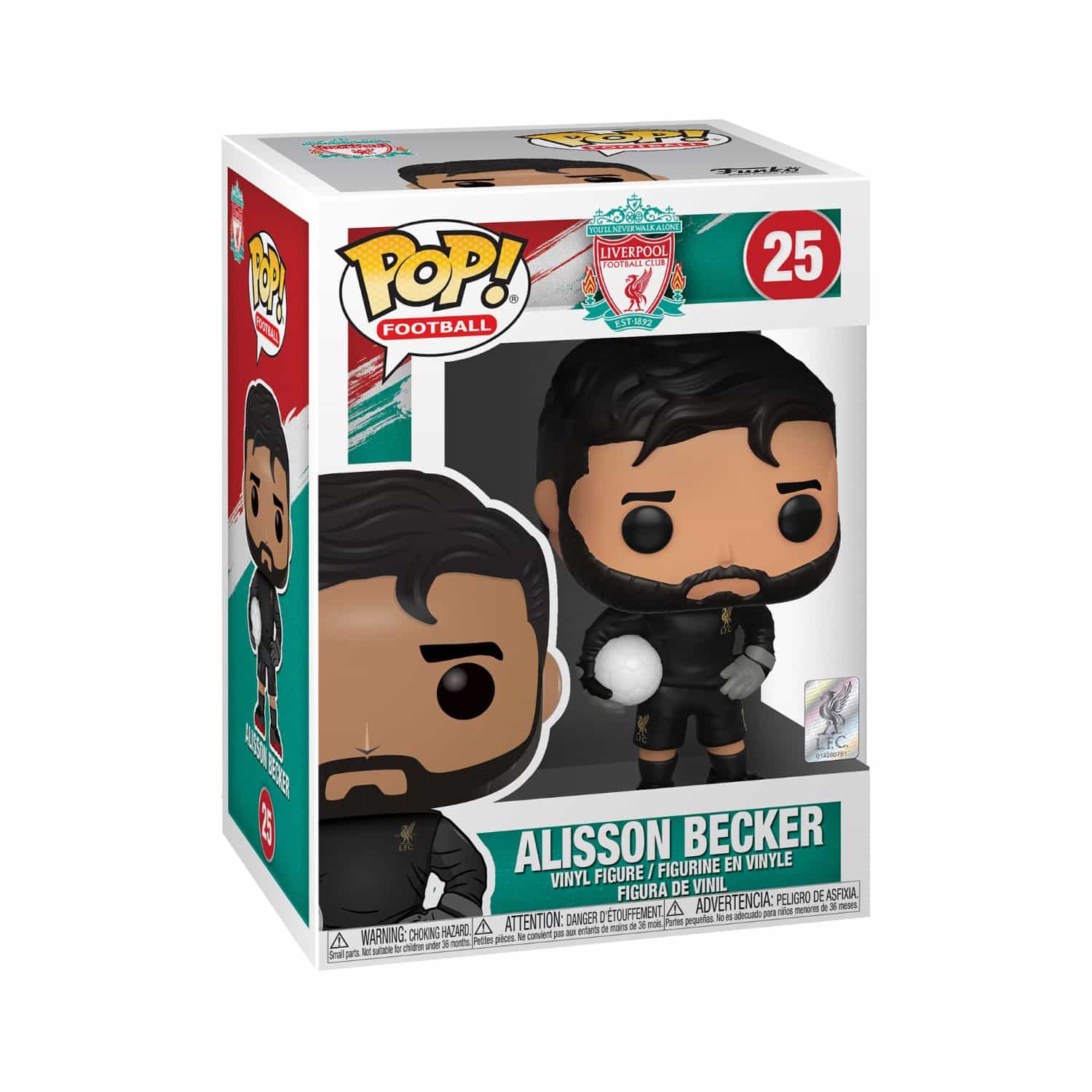 Funko Pop! Football: Liverpool - Alisson Becker