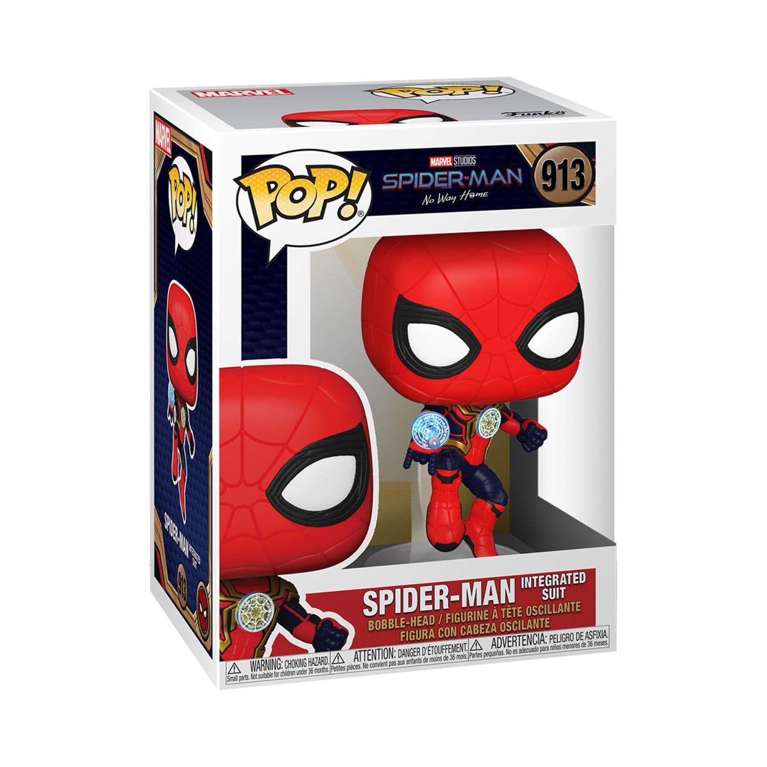 Funko Pop!: Marvel Studios Spider Man - Spider-Man Intergrated Suit