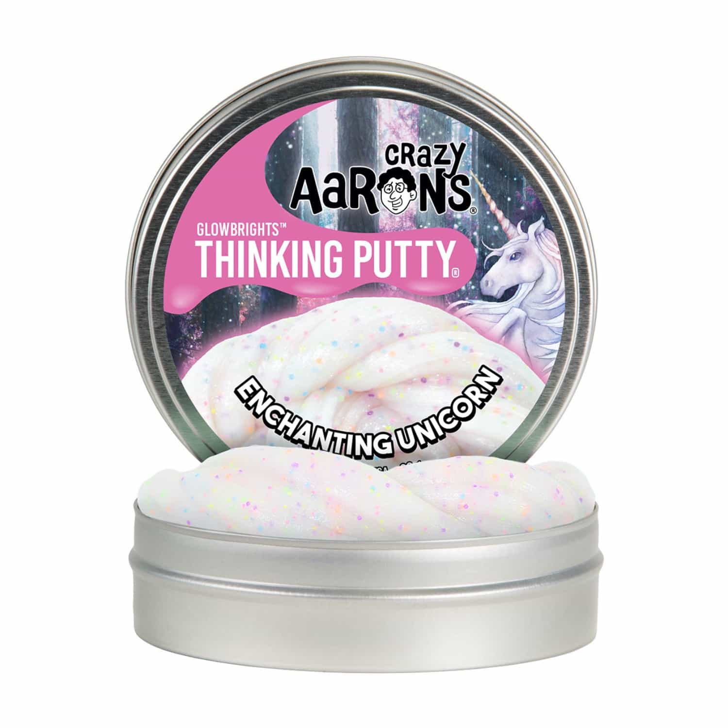 Crazy Aarons: Glowbrights - Enchanting Unicorn