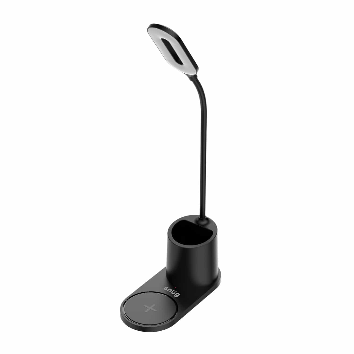 Snug LED Wireless Charger Pad With Pen Holder 15W