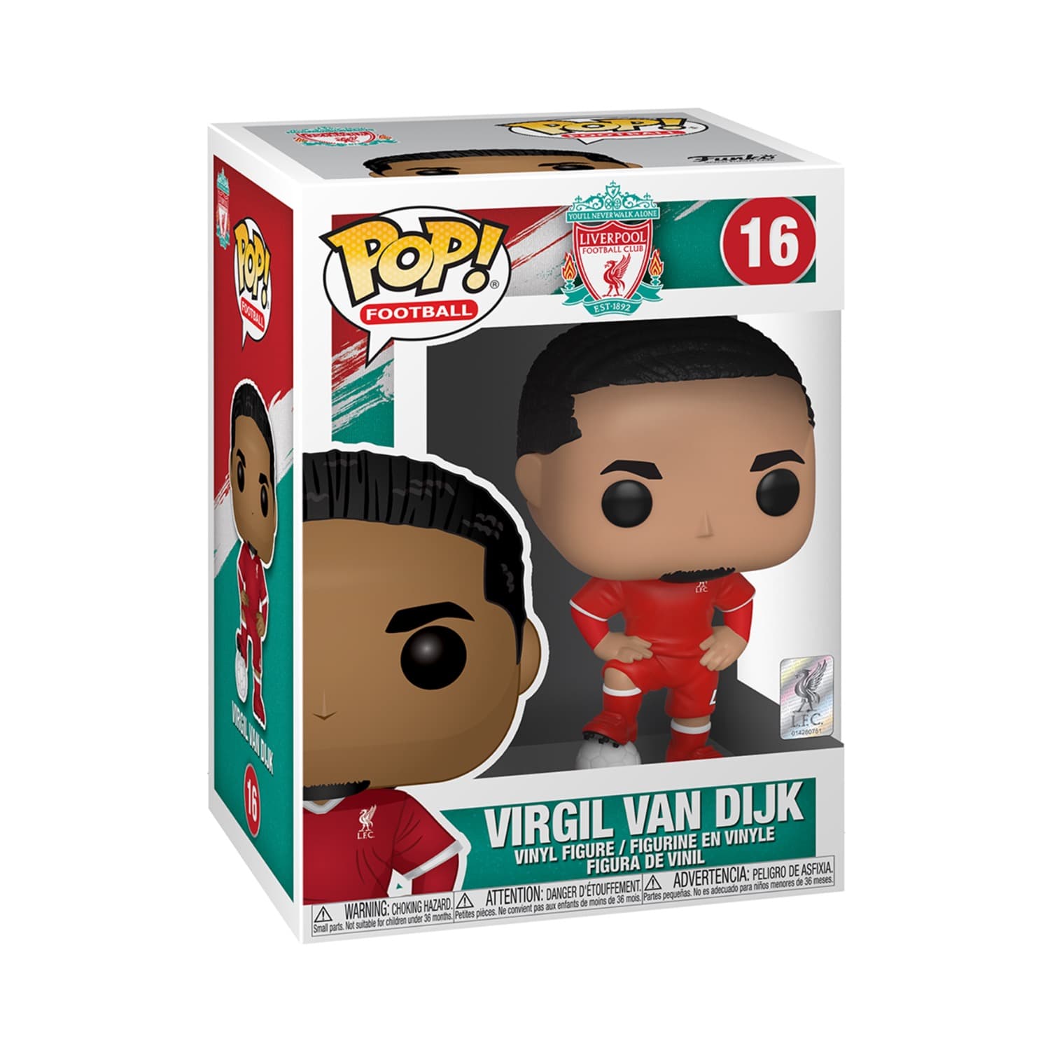 Funko Pop! Football: Liverpool Football Club - Virgil Van Dijk