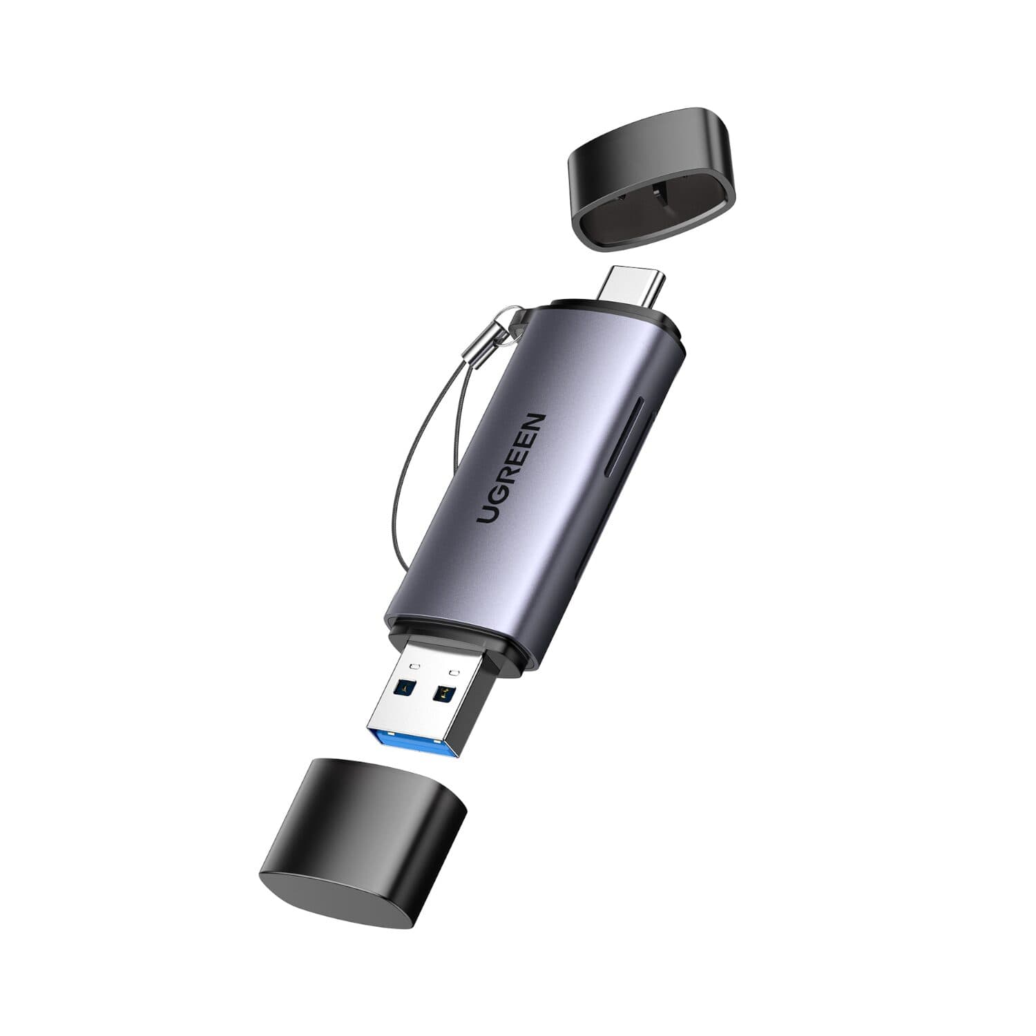 UGREEN CM185-50706 2-in-1 OTG Card Reader | Type-C | USB-A