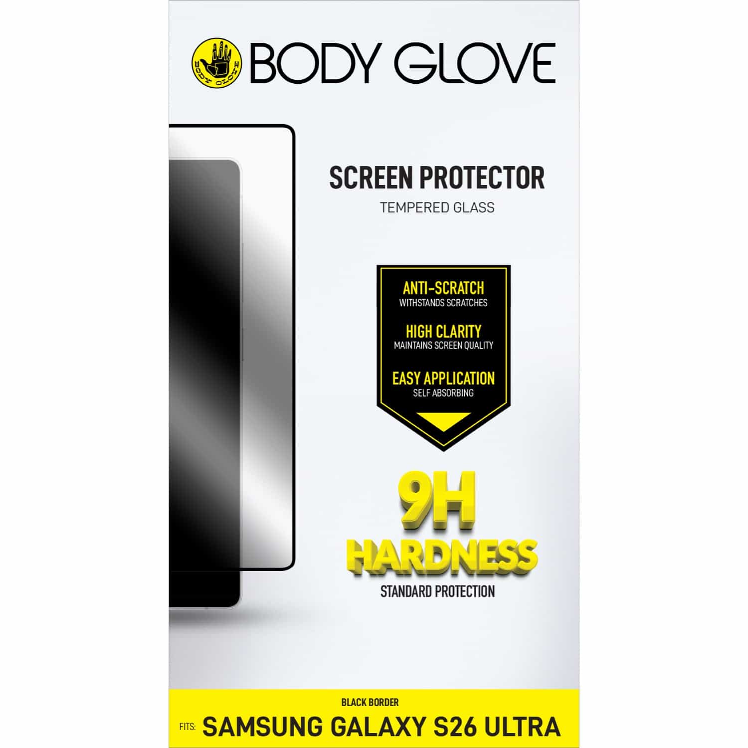 Body Glove Tempered Glass Screen Protector - Samsung Galaxy S26 Ultra