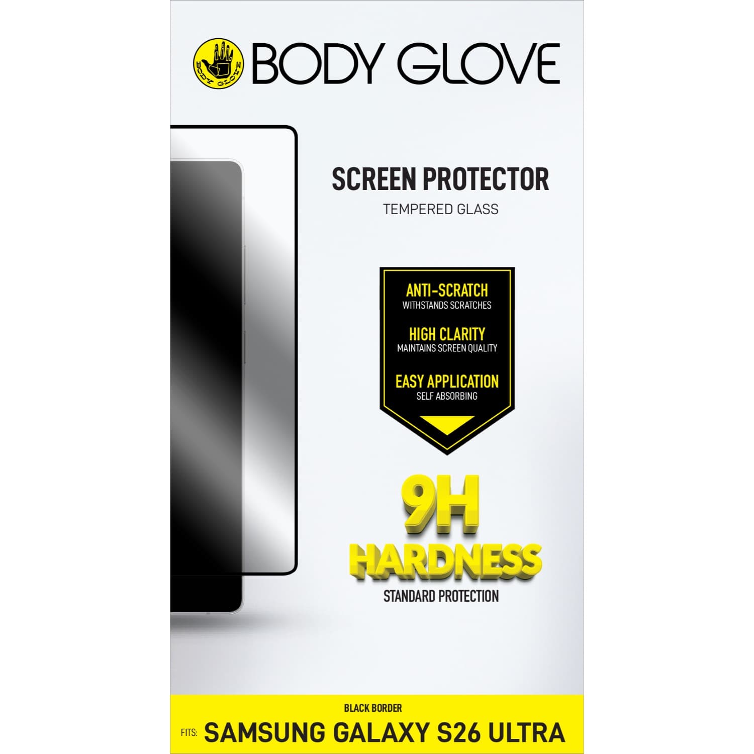 Body Glove Tempered Glass Screen Protector - Samsung Galaxy S26 Ultra