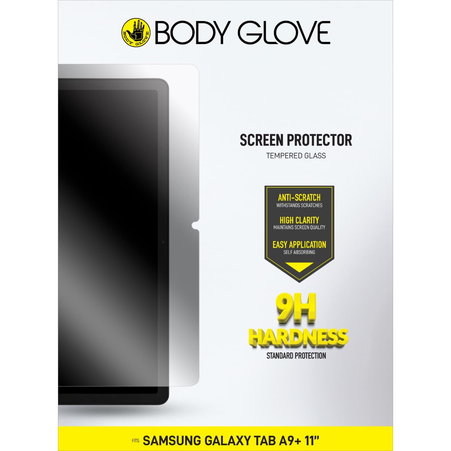 Body Glove Tempered Glass Screen Protector - Samsung Galaxy Tab A9+