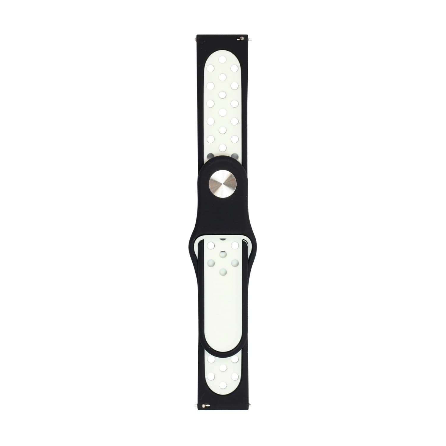 Body Glove Silicone Watch Strap - Samsung Galaxy Watch6 (40mm) / 7 (40mm) / 4 (40mm) - White/