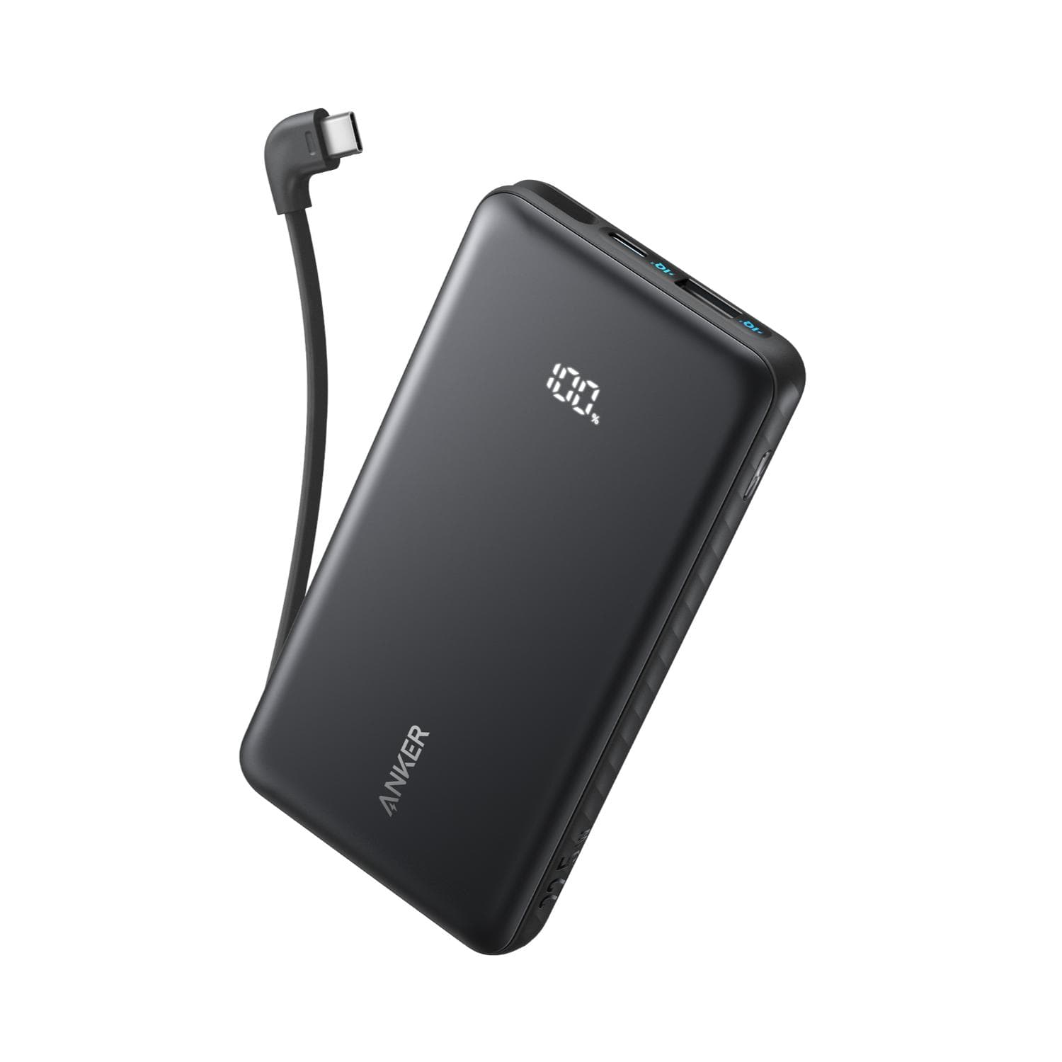 Anker Zolo Power Bank 10000mAh 22.5W With Built-In USB-C Cable