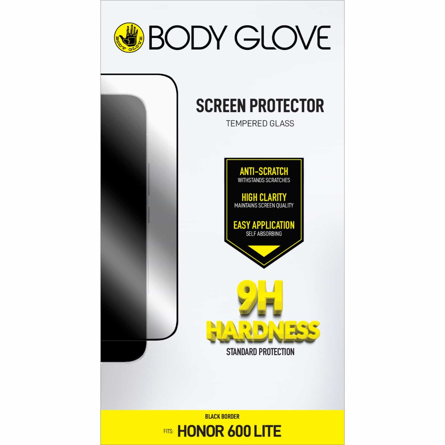 Body Glove Tempered Glass Screen Protector - HONOR 600 Lite