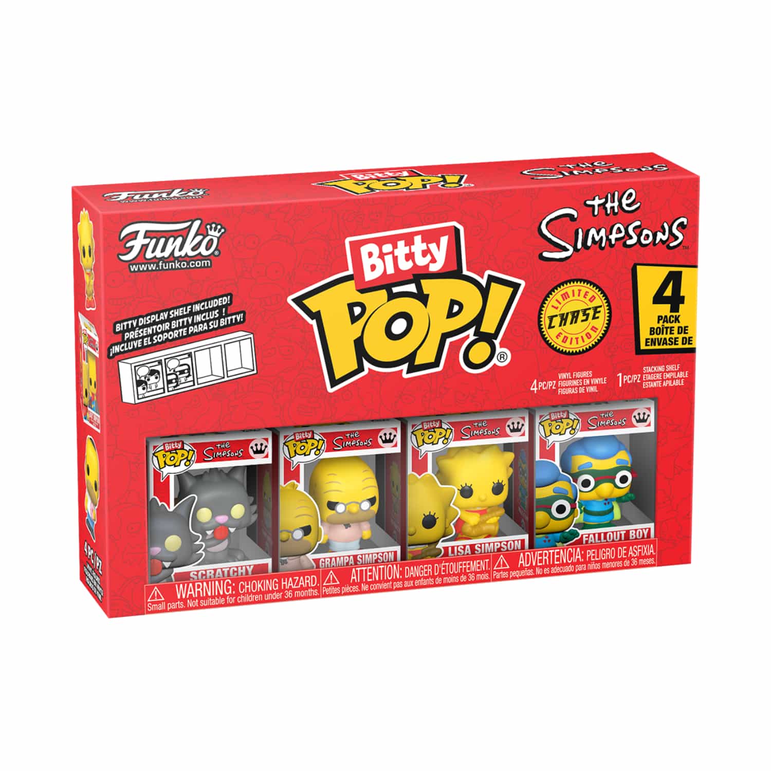 Funko Bitty Pop!: The Simpsons - Series 4 4 Pack