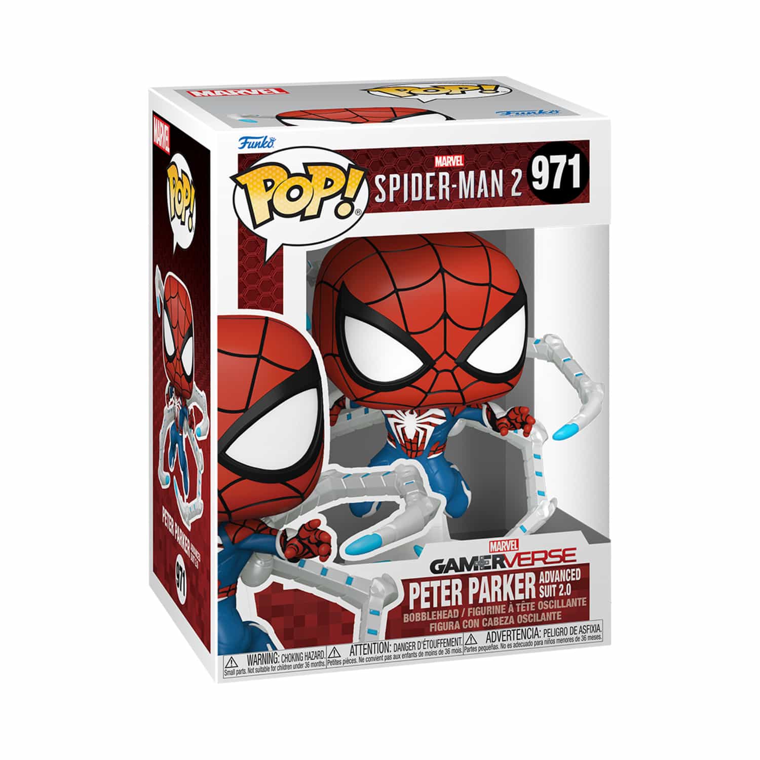 Funko Pop!: Marvel Spider-Man 2 - Peter Parker Advanced Suit 2.0